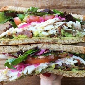 Gluten-free turkey sandwich from Mendocino Farms